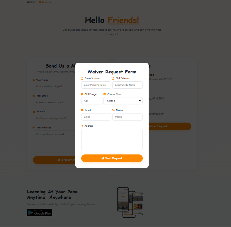 Schoolwala Web
